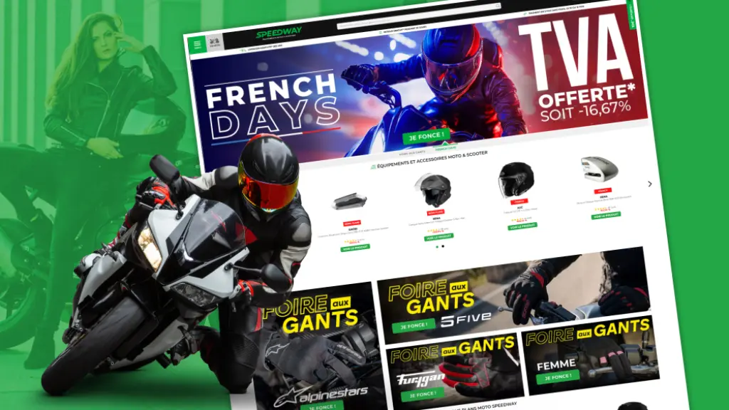 Client Speedway Présentation De La Boutique E Commerce D'équipements Motos Et Scooters