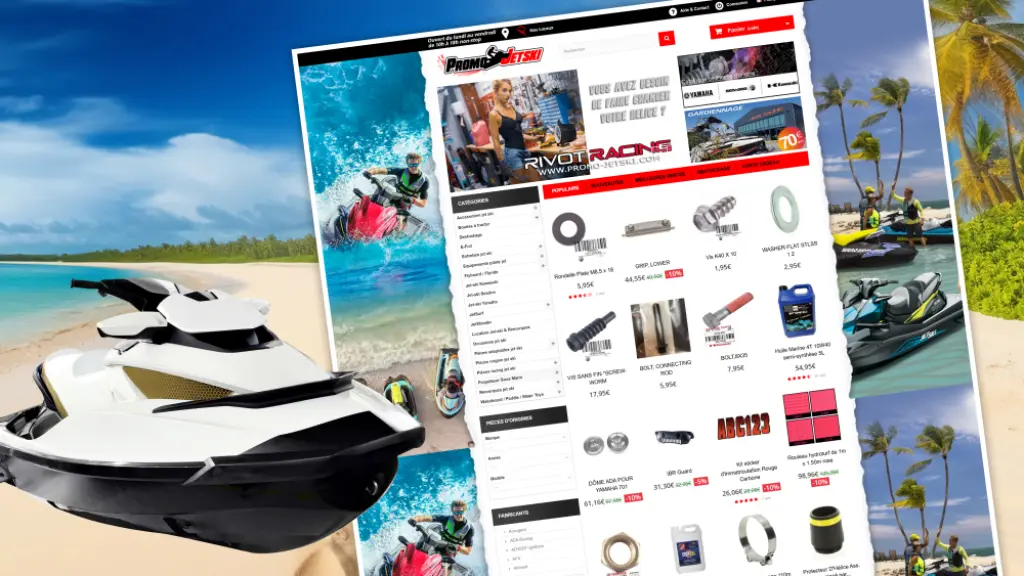 Client Promojetski Présentation De La Boutique En Ligne Du Spécialiste De Jet Ski, Flyboard Et Pièces Détachées