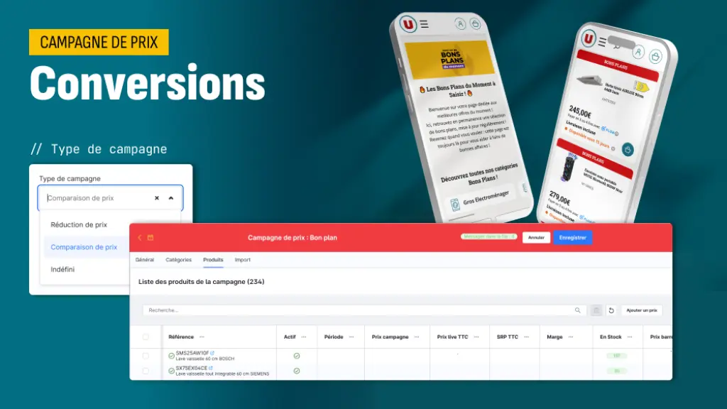 Client U Techno Gestion Par Campagne De Prix Pour Une Conversion Assuree