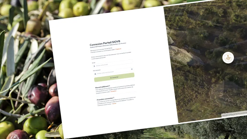 Client Siovb Présentation Du Portail Siovb Du Syndicat Aop Huiles Et Olives De La Vallée Des Baux De Provence